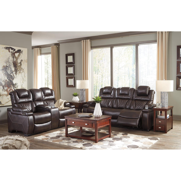 Signature Design by Ashley Warnerton 75407U2 2 pc Power Reclining Living Room Set IMAGE 1