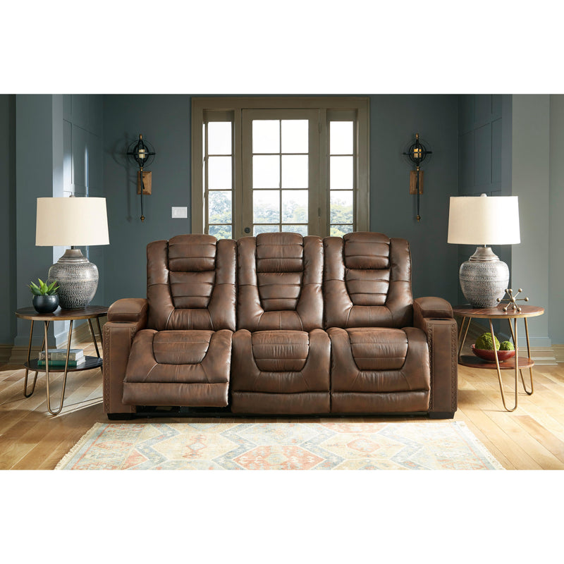 Signature Design by Ashley Owner's Box 24505U4 3 pc Power Reclining Living Room Set IMAGE 2