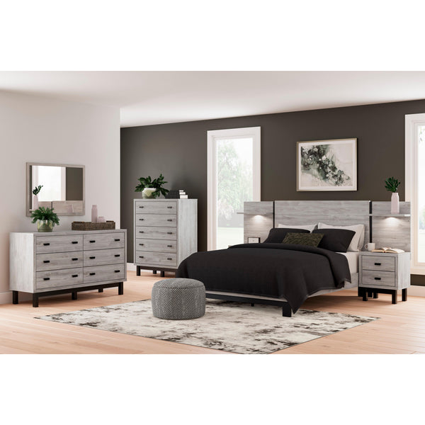 Signature Design by Ashley Vessalli B1036 7 pc Queen Panel Bedroom Set IMAGE 1