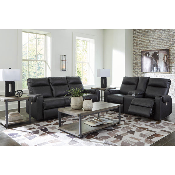 Signature Design by Ashley Axtellton 34105U1 2 pc Power Reclining Living Room Set IMAGE 1