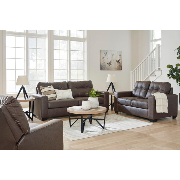 Benchcraft Barlin Mills 17003U2 3 pc Sofa, Loveseat and Recliner Set IMAGE 1