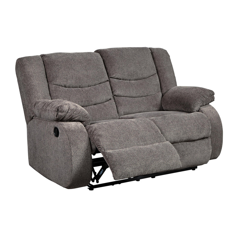 Signature Design by Ashley Tulen Reclining Fabric Loveseat 9860686 IMAGE 2