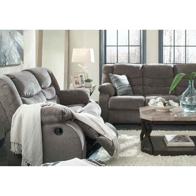 Signature Design by Ashley Tulen Reclining Fabric Loveseat 9860686 IMAGE 6