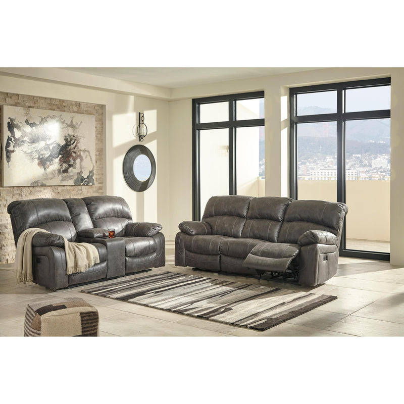 Signature Design by Ashley Dunwell Power Reclining Fabric Loveseat 5160118 IMAGE 7