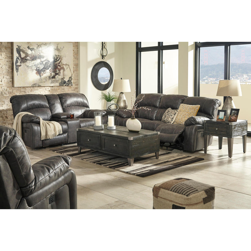 Signature Design by Ashley Dunwell Power Reclining Fabric Loveseat 5160118 IMAGE 9