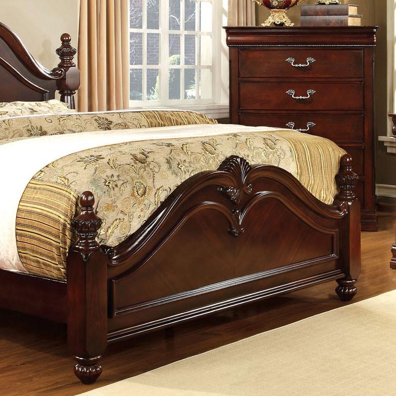 Furniture of America Mandura King Poster Bed CM7260EK-BED IMAGE 3