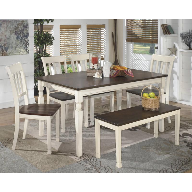 Signature Design by Ashley Whitesburg D583 8 pc Dining Set IMAGE 1