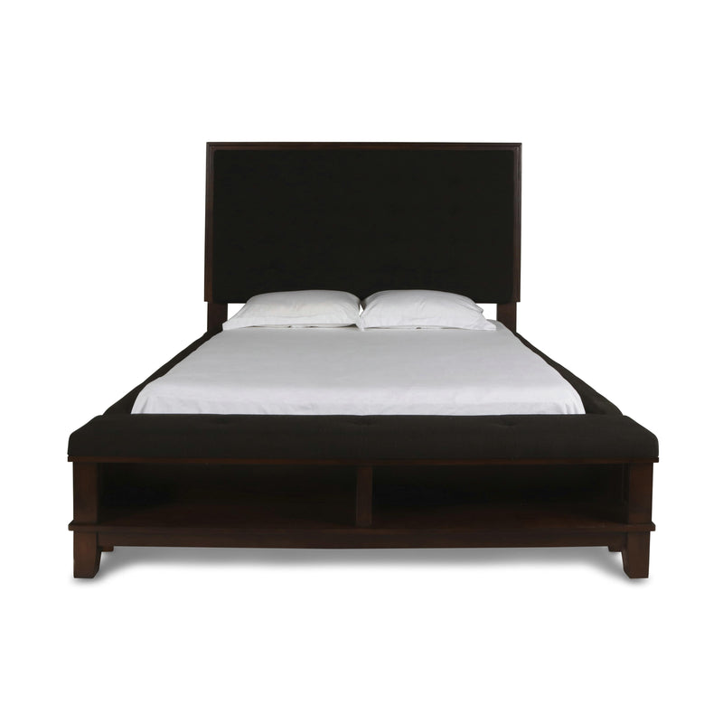 New Classic Furniture Cagney Queen Upholstered Panel Bed with Storage B594-310/B594-320/B594-330 IMAGE 1