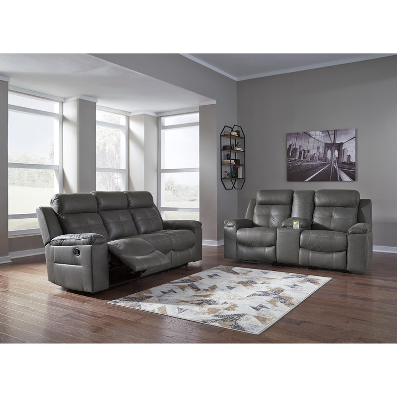 Signature Design by Ashley Jesolo Reclining Fabric Sofa 8670588 IMAGE 6