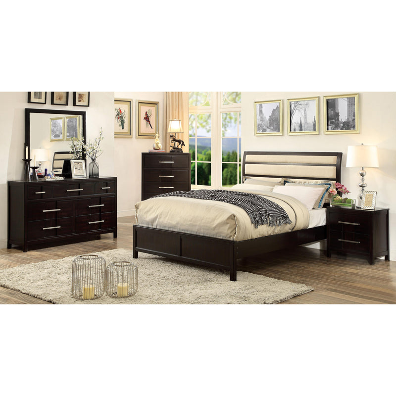 Furniture of America Berenice California King Upholstered Platform Bed CM7580EX-CK-BED IMAGE 7