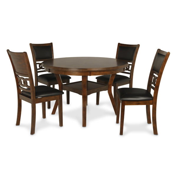 New Classic Furniture Gia 5 pc Dinette D1701-50S-BRN IMAGE 1