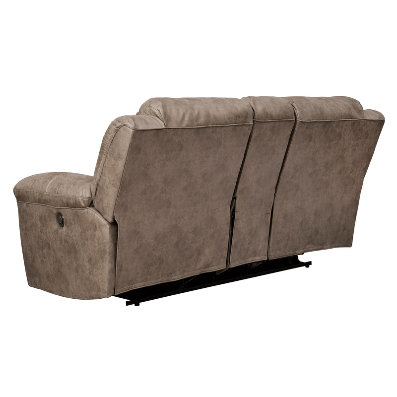 Signature Design by Ashley Stoneland Power Reclining Leather Look Loveseat 3990596 IMAGE 3