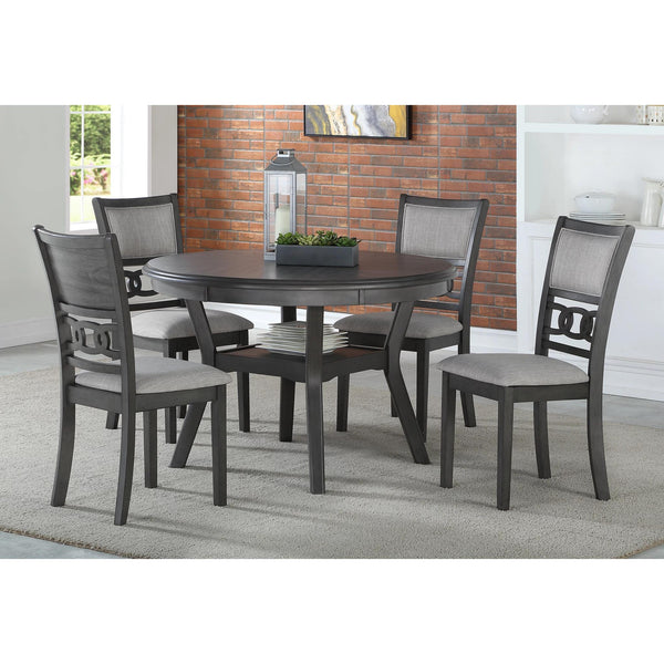 New Classic Furniture Gia 5 pc Dinette D1701-50S-GRY IMAGE 1