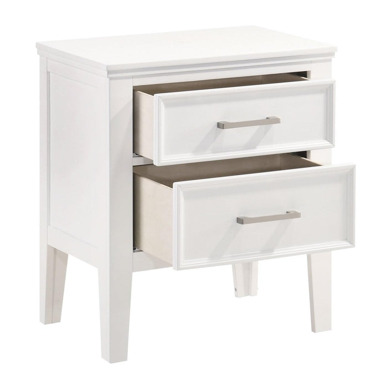 New Classic Furniture Andover 2-Drawer Nightstand B677W-040 IMAGE 2