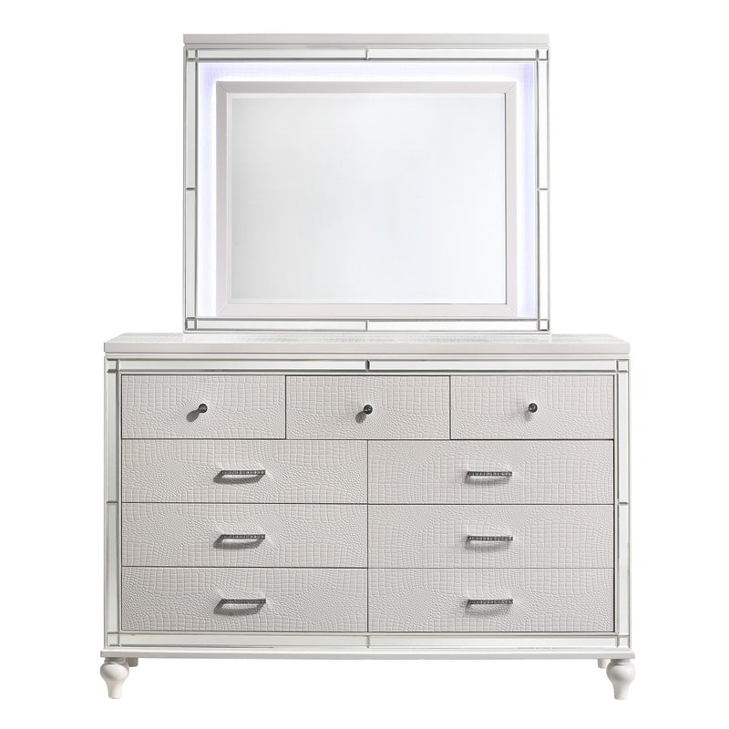 New Classic Furniture Valentino 9-Drawer Dresser BA9698W-050 IMAGE 2