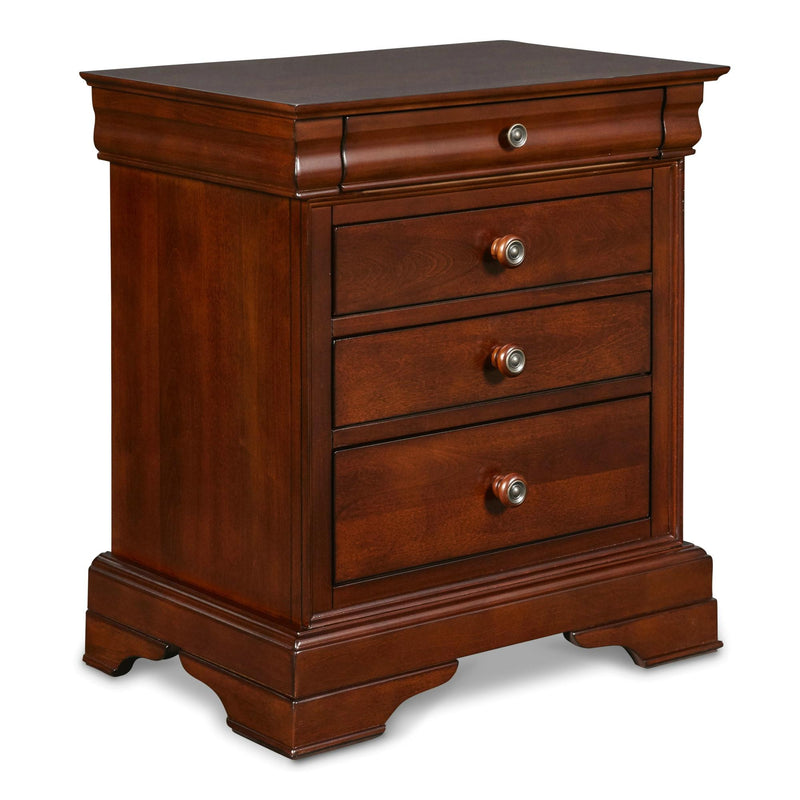 New Classic Furniture Versailles 4-Drawer Nightstand BH1040-040 IMAGE 2