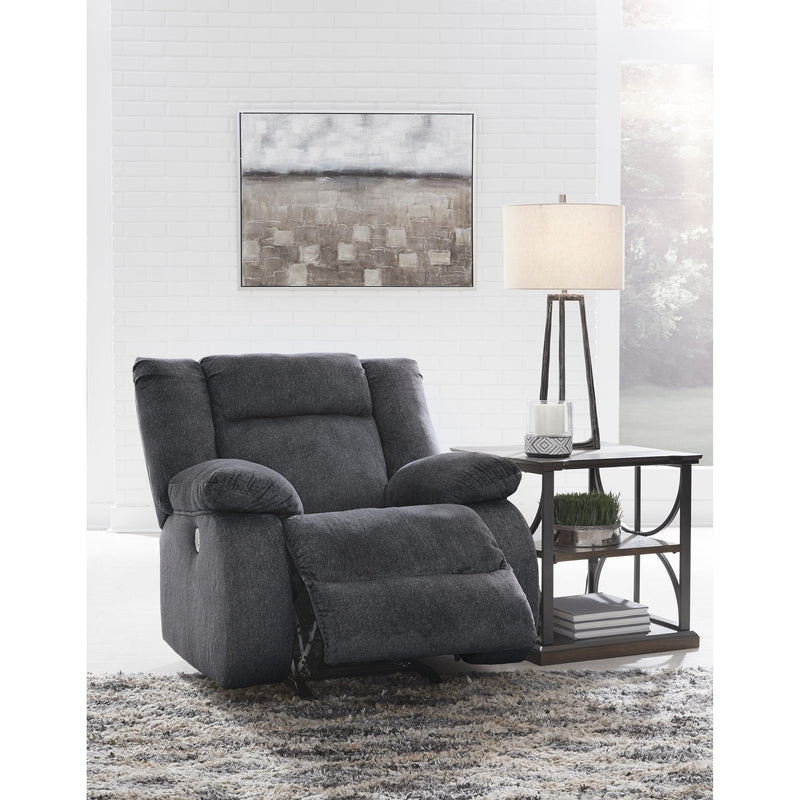 Signature Design by Ashley Burkner Power Rocker Fabric Recliner 5380498 IMAGE 7