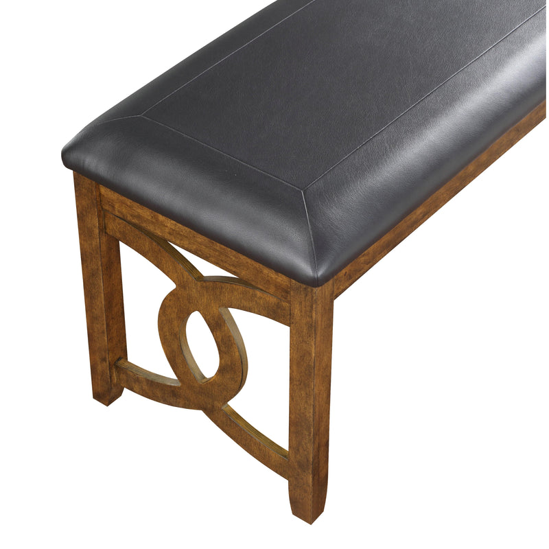 New Classic Furniture Gia Bench D1701-25-BRN IMAGE 3