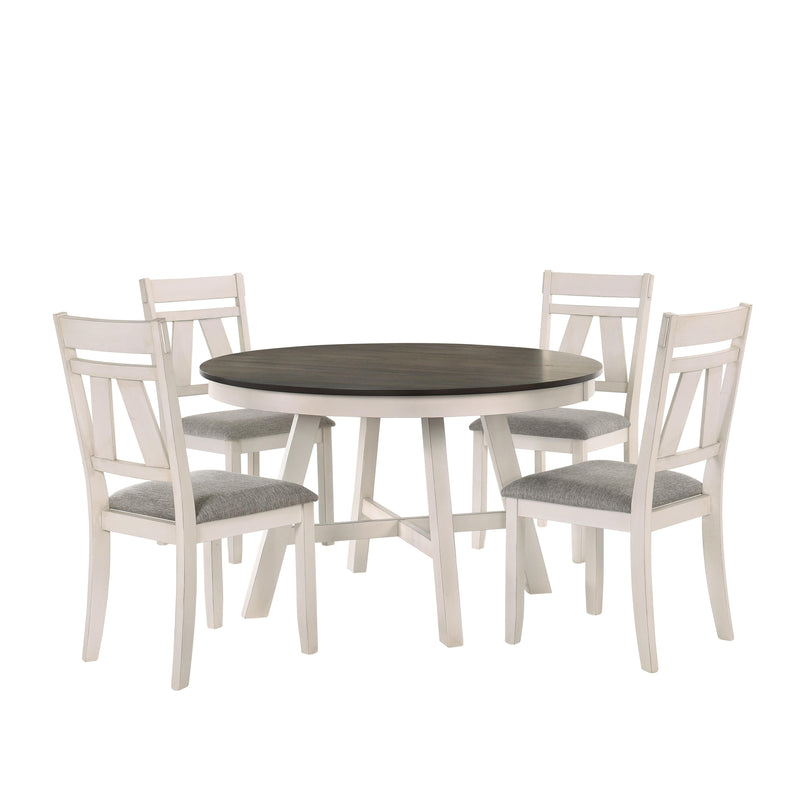 New Classic Furniture Round Maisie Dining Table D1903-11 IMAGE 5