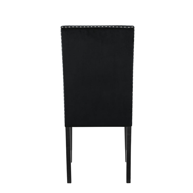 New Classic Furniture Celeste Dining Chair D400-20-BLK IMAGE 4