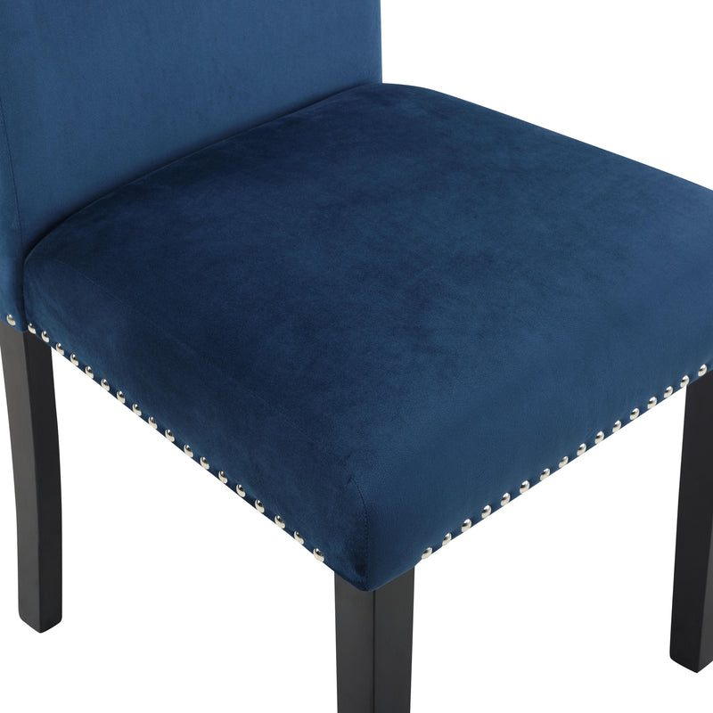 New Classic Furniture Celeste Dining Chair D400-20-BLU IMAGE 5