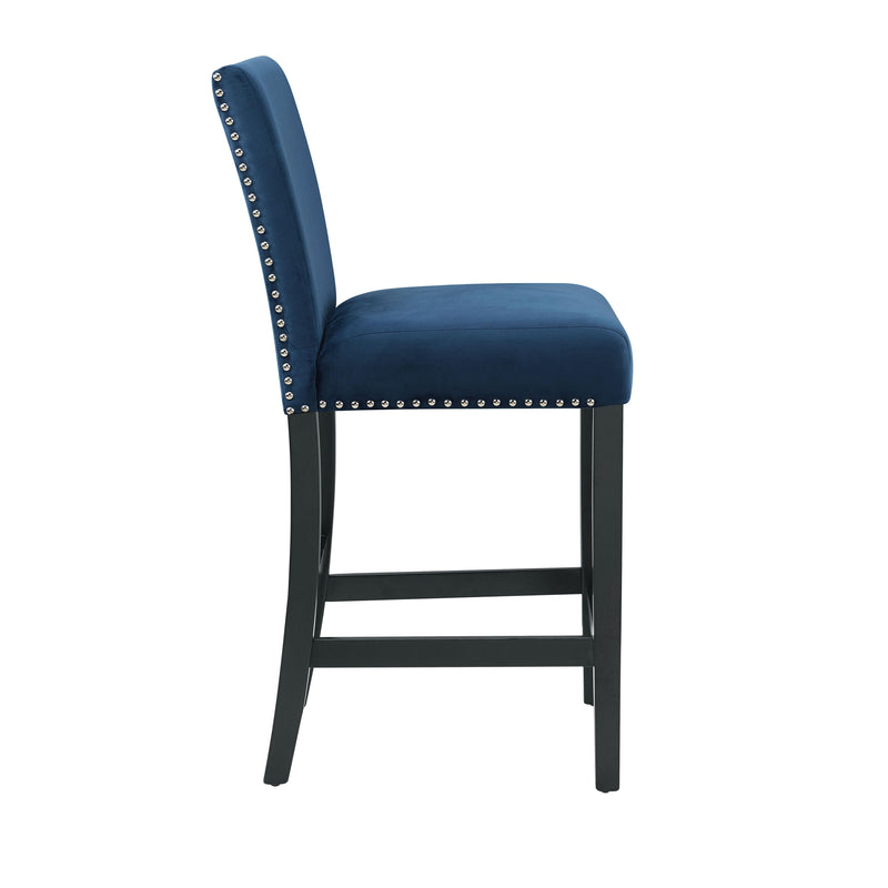 New Classic Furniture Celeste Counter Height Dining Chair D400-22-BLU IMAGE 3