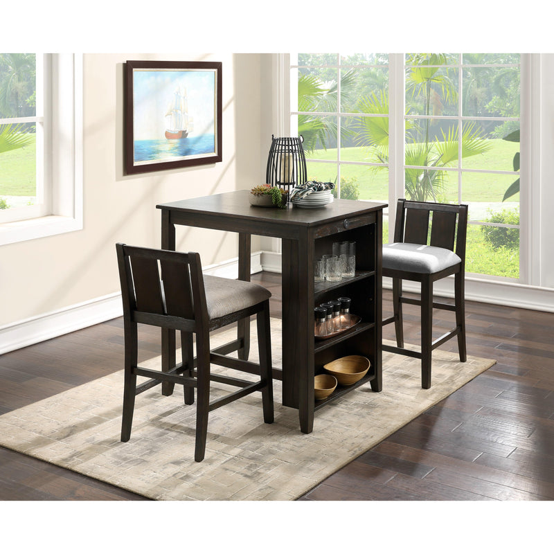 New Classic Furniture Heston 3 pc Counter Height Dinette D5773-32-CHY IMAGE 7