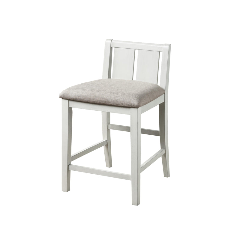 New Classic Furniture Heston 3 pc Counter Height Dinette D5773-32-WHT IMAGE 5