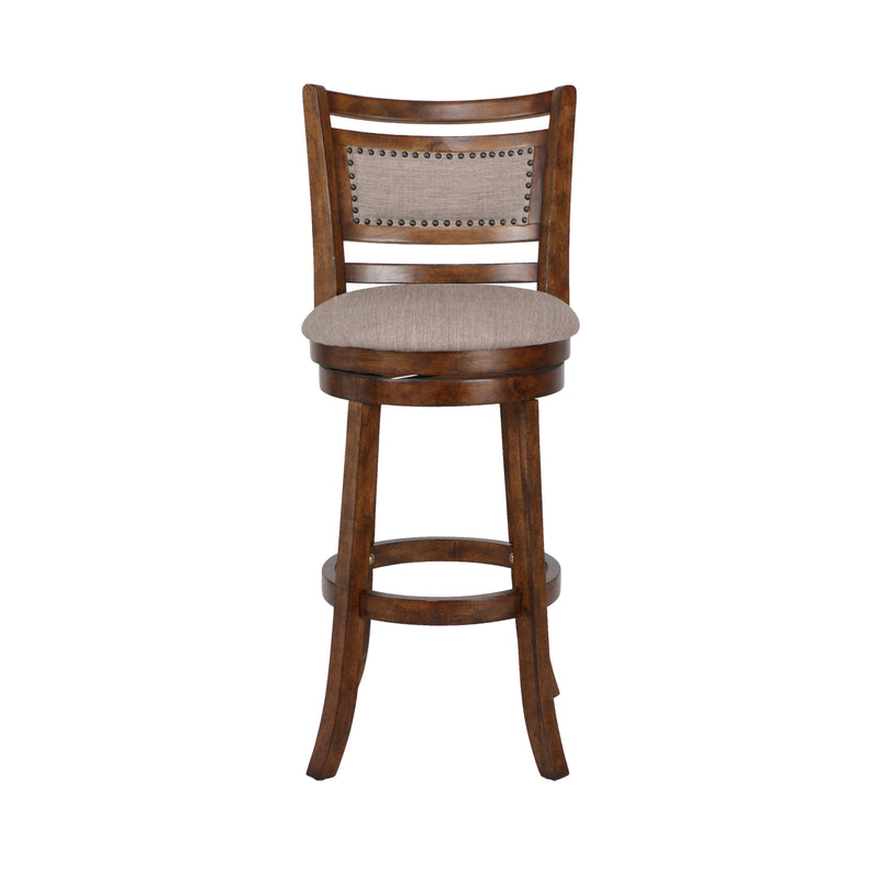New Classic Furniture Aberdeen Pub Height Stool S1218-BS-FB IMAGE 1