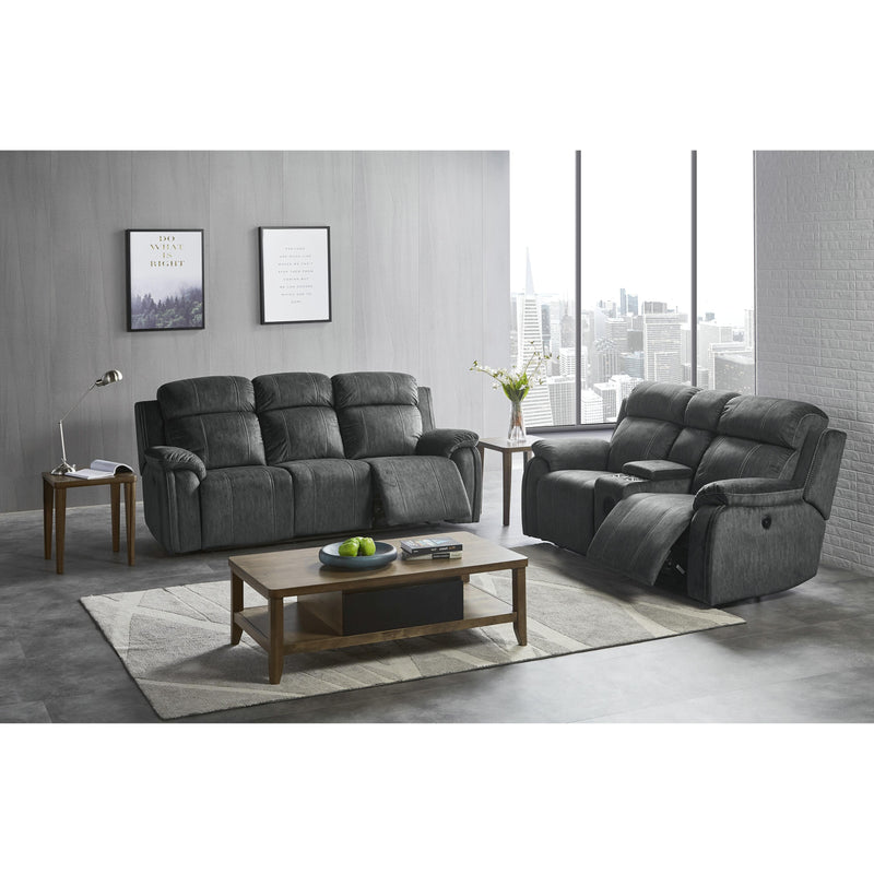 New Classic Furniture Tango Reclining Fabric Loveseat U396-25-SHW IMAGE 4