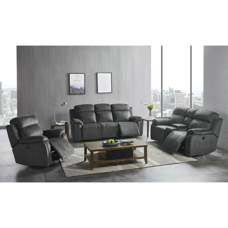 New Classic Furniture Tango Reclining Fabric Loveseat U396-25-SHW IMAGE 5