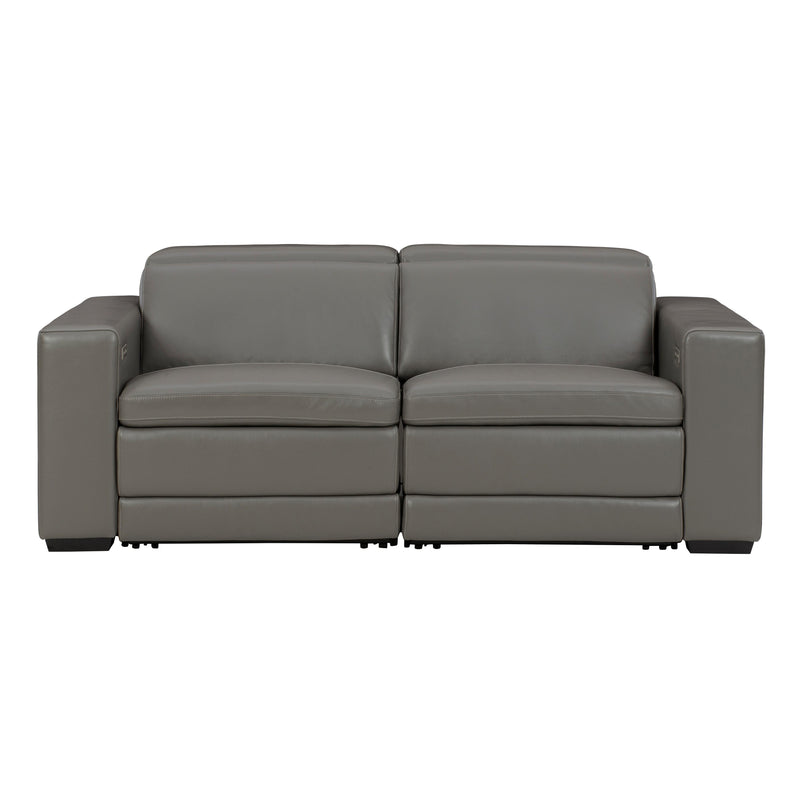 Signature Design by Ashley Texline Power Reclining Leather Match 3 pc Sectional U5960322/U5960321/U5960323 IMAGE 2