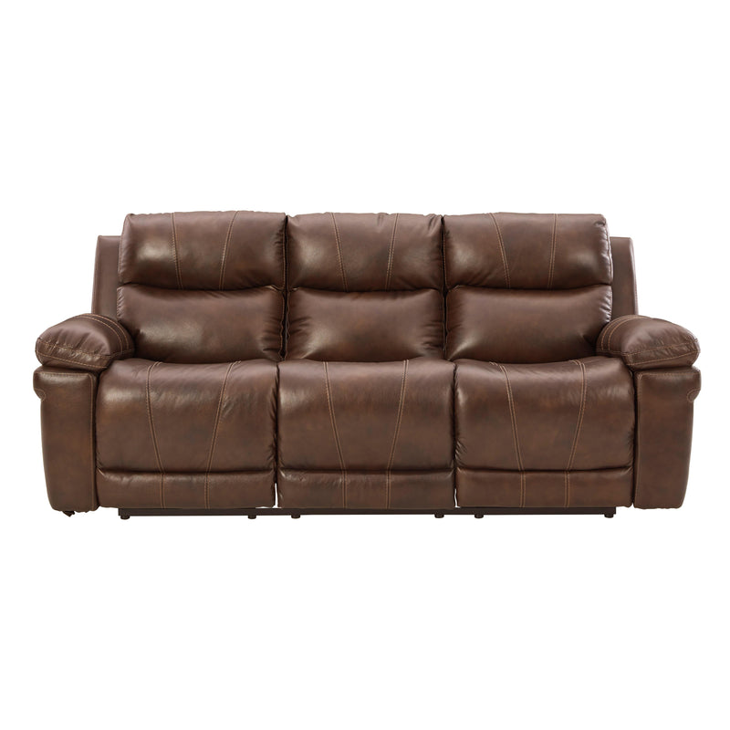 Signature Design by Ashley Edmar Power Reclining Leather Match Sofa U6480515 IMAGE 2