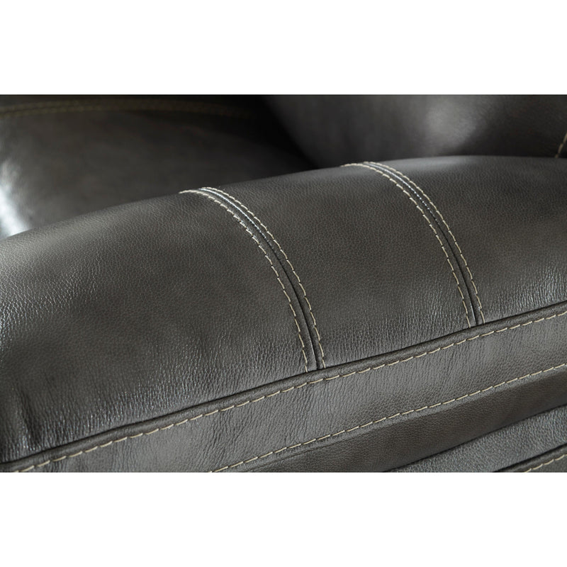 Signature Design by Ashley Edmar Power Leather Match Recliner U6480613 IMAGE 8