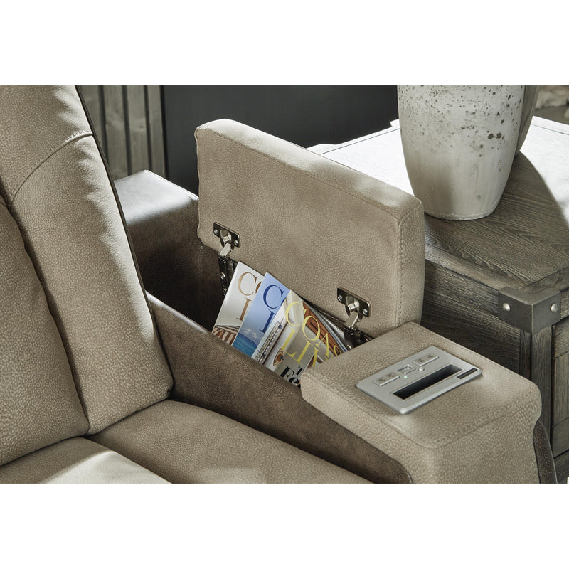 Signature Design by Ashley Next-Gen DuraPella Power Reclining Leather Look Loveseat 2200318 IMAGE 11