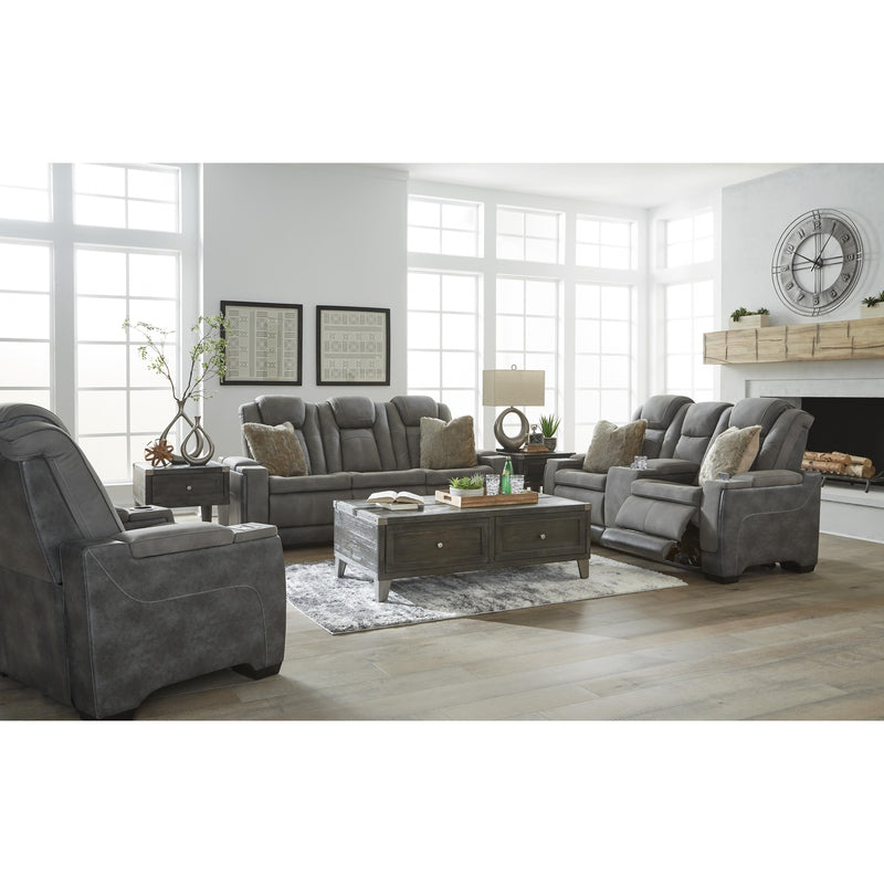 Signature Design by Ashley Next-Gen DuraPella Power Reclining Leather Look Sofa 2200415 IMAGE 19