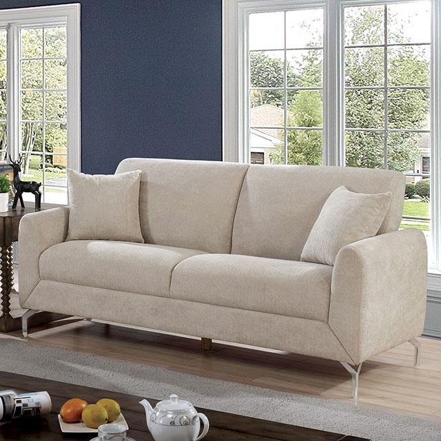 Furniture of America Lauritz Stationary Sofa CM6088LG-SF IMAGE 1