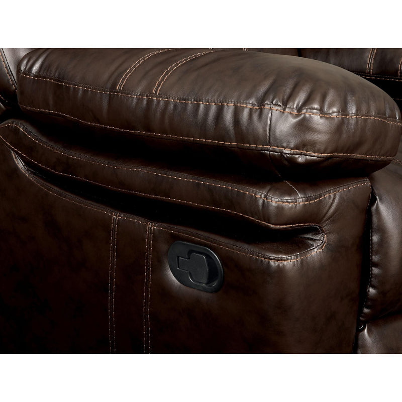 Furniture of America Listowel Bonded Leather Recliner CM6992-CH IMAGE 4