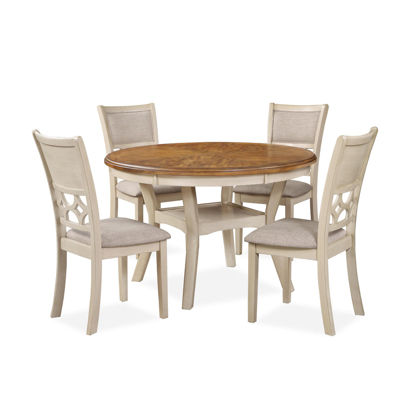 New Classic Furniture Mitchell 5 pc Dinette D1763-50S-BSQ IMAGE 2