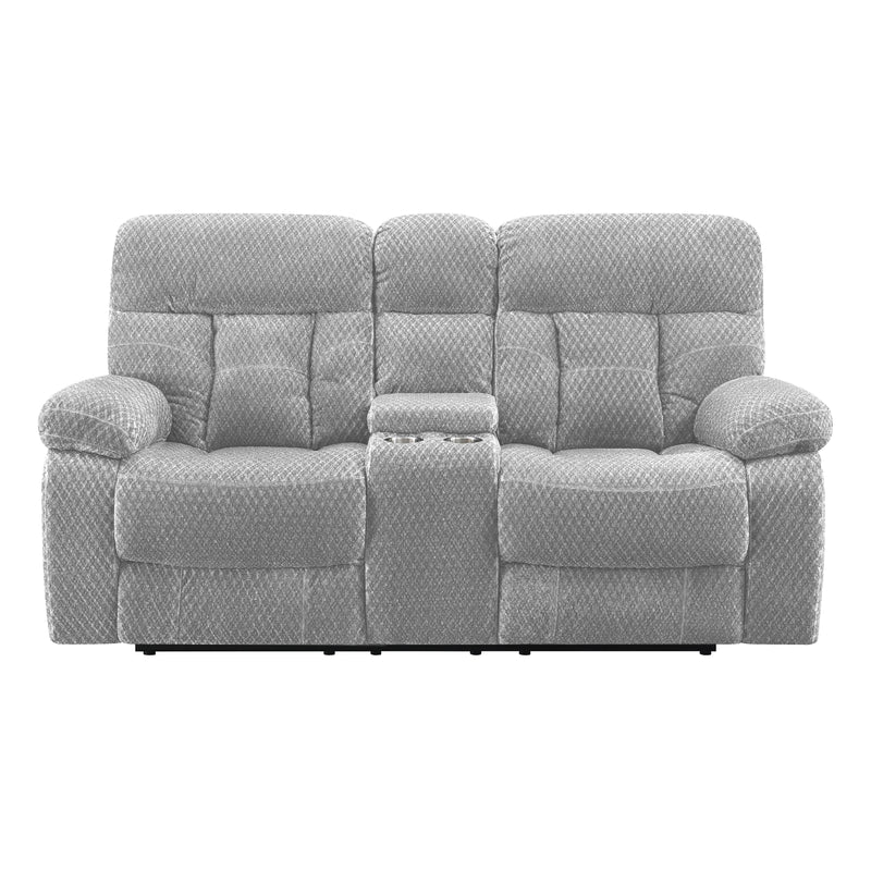 New Classic Furniture Bravo Reclining Fabric Loveseat U1165-25-STN IMAGE 2