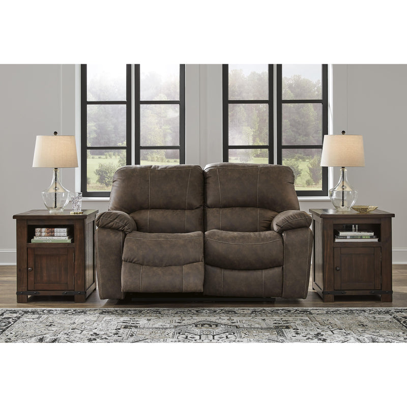 Signature Design by Ashley Kilmartin Reclining Leather Look Loveseat 4240486 IMAGE 6