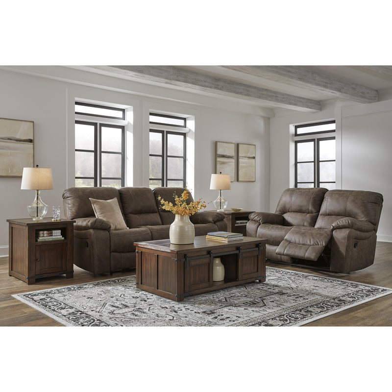 Signature Design by Ashley Kilmartin Reclining Leather Look Loveseat 4240486 IMAGE 9