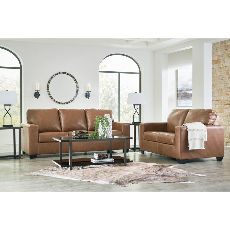 Signature Design by Ashley Bolsena Stationary Leather Match Loveseat 5560335 IMAGE 10