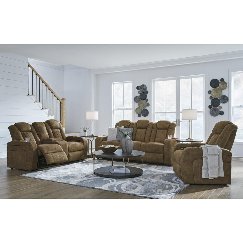 Signature Design by Ashley Wolfridge Power Reclining Leather Look Sofa 6070315 IMAGE 20