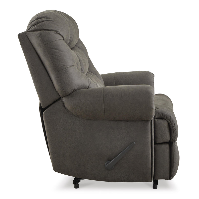 Signature Design by Ashley Camera Time Leather Look Recliner with Wall Recline 6570729 IMAGE 4