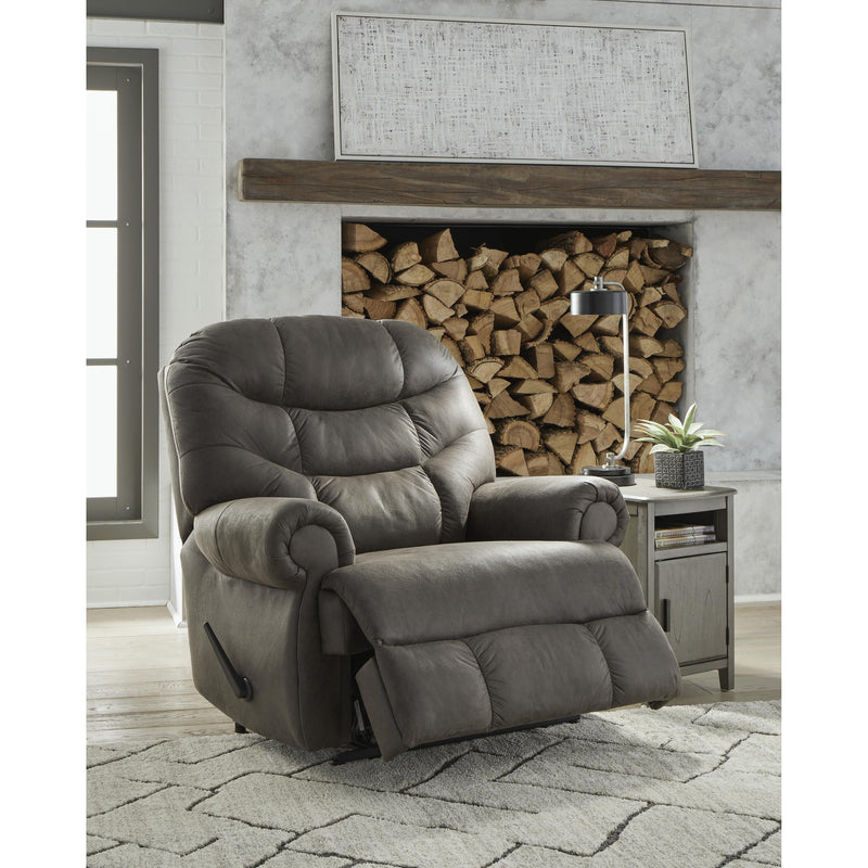 Signature Design by Ashley Camera Time Leather Look Recliner with Wall Recline 6570729 IMAGE 7