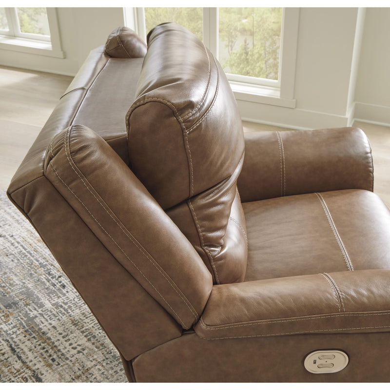 Signature Design by Ashley Trasimeno Power Leather Match Recliner U8281513 IMAGE 11