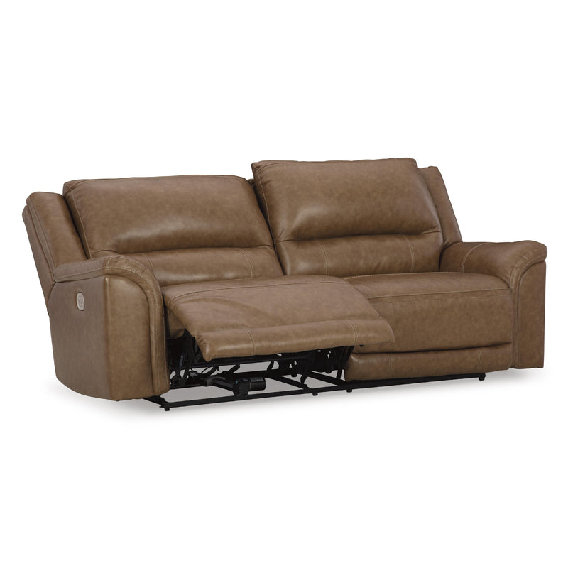 Signature Design by Ashley Trasimeno Power Reclining Leather Match Sofa U8281547 IMAGE 2