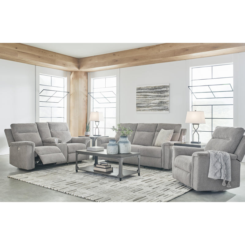 Signature Design by Ashley Barnsana Power Reclining Fabric Loveseat 3320196 IMAGE 15