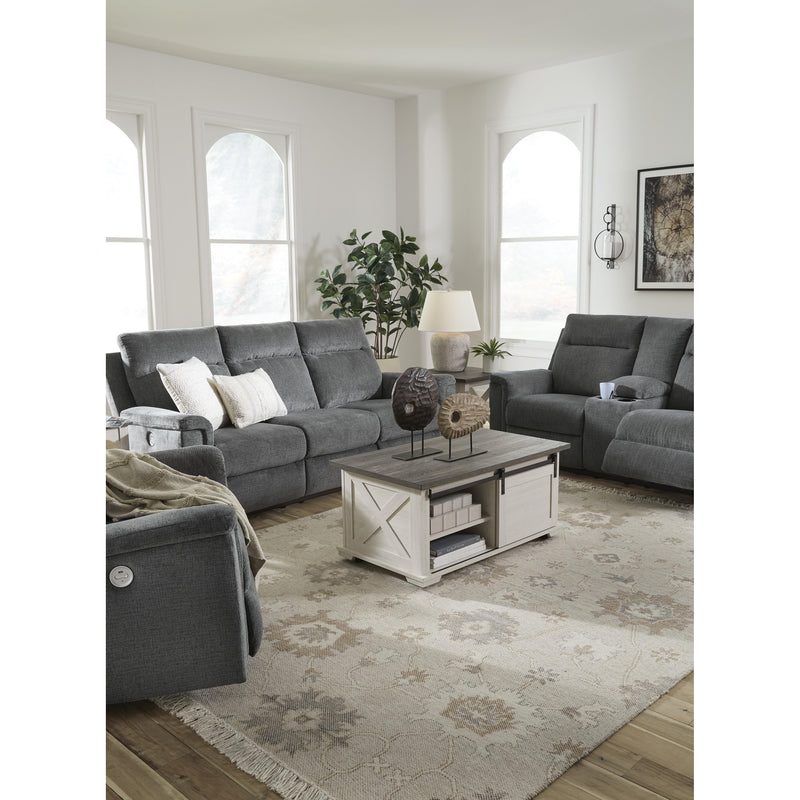 Signature Design by Ashley Barnsana Power Reclining Fabric Sofa 3320287 IMAGE 8